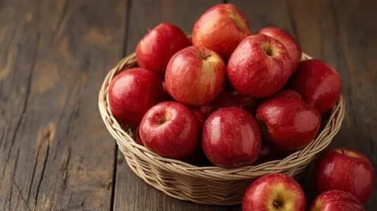 Fresh apples representing healthy eating and wellness on My Health Grail