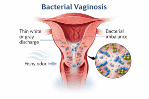 Read more about the article Bacterial Vaginosis: Symptoms, Causes, Treatment, and Prevention