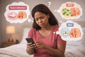 Read more about the article Yeast Infection vs BV vs STI: How to Tell the Difference