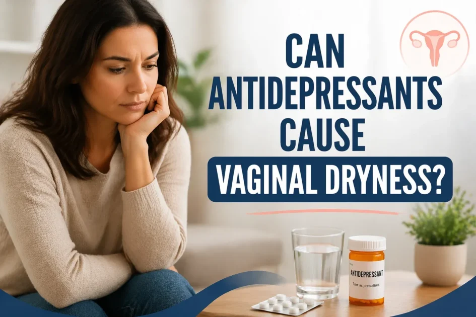 You are currently viewing Can Antidepressants Cause Vaginal Dryness?